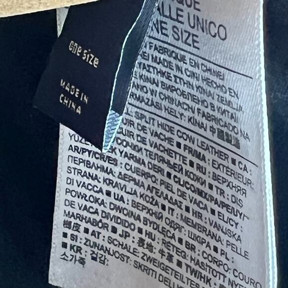 Gap Cognac Leather Crossbody W/ Dainty Bow NWOT - Picture 8 of 9